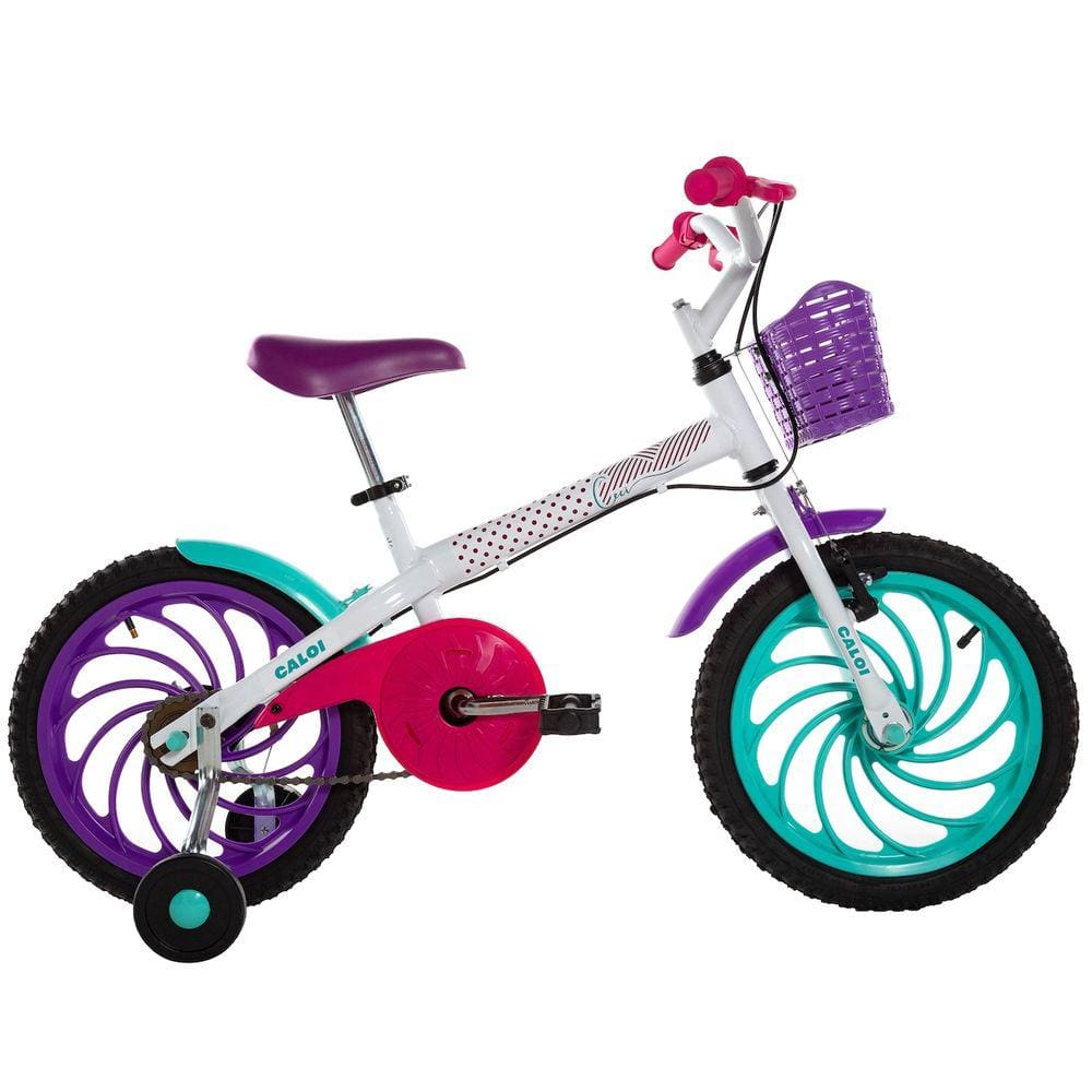 Bicicleta Infantil Aro 16 Caloi Ceci - Freios Cantilever e Tambor