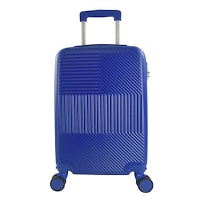 Mala de Bordo Pequena para Viagem em Abs Yins 21190 Cadeado Integrado Rodas Duplas 360 Azul