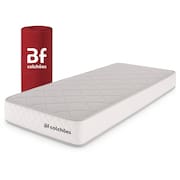 Colchão Solteiro Espuma D28 A Vácuo Ortopédica Certificada 78x188x17cm BF Colchões