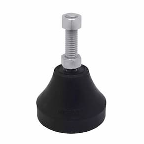 Vibra Stop / Amortecedor Rosca 1/2 Capacidade 600kg 2 Unid