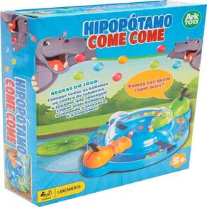 Jogo Hipopótamo Papa Bolinha Come Come Brinquedo Infantil