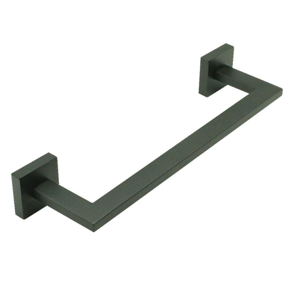 Porta Toalha 30Cm Italy Line Eterna Black Inox