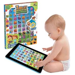 Brinquedo Educacional Inglês Tablet Infantil Multi função