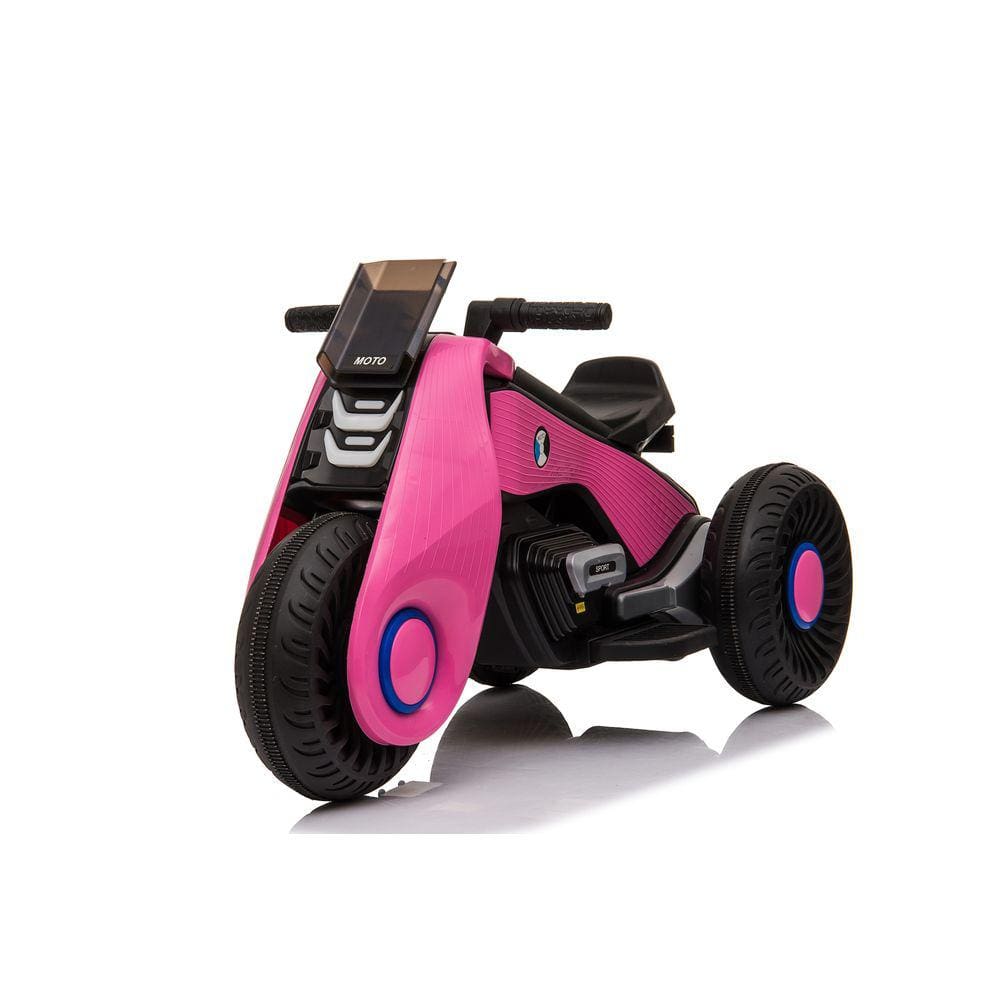 Moto Eletrica Infantil Gp Raptor Super Girl Rosa 6v