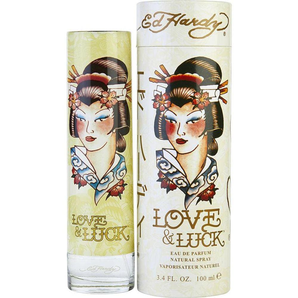 Perfume Feminino Ed Hardy Love & Luck Christian Audigier Eau De Parfum 100 Ml