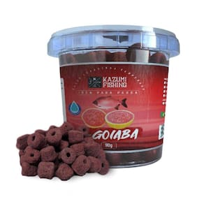 4 Ração Furadinha 90gr Pesca Essência Goiaba E Beijinho