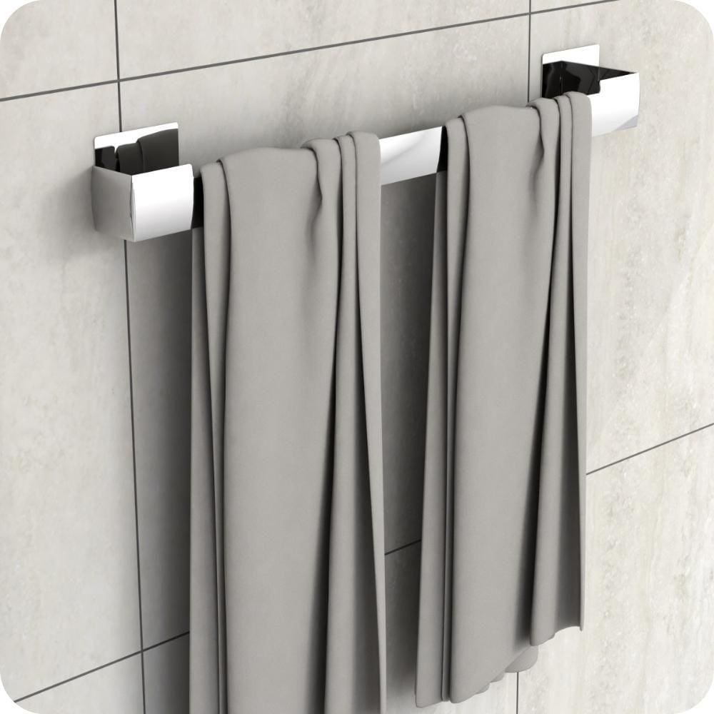 Porta Toalha De Banho Inox Ventosa Autocolante Parede ELG