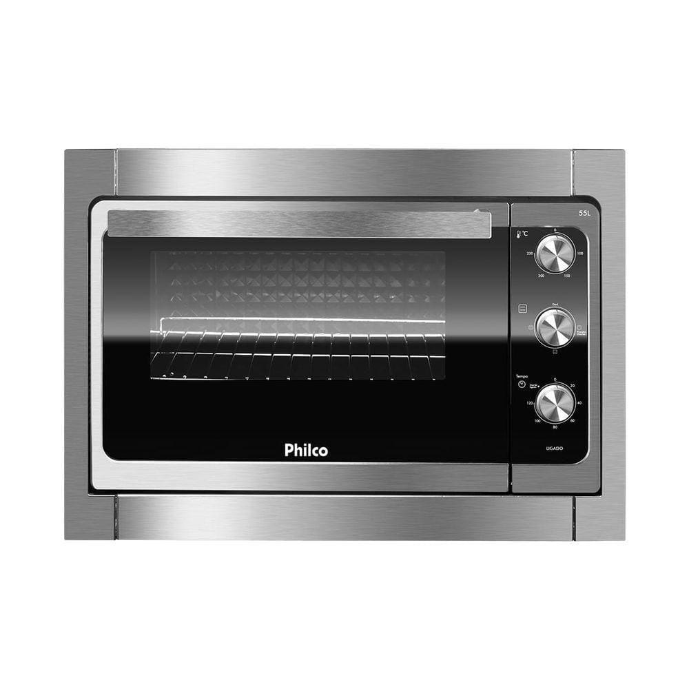 Forno Elétrico De Embutir Philco Pfe55E Esmaltado 55L 127V