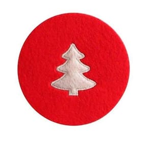 Kit 6 Porta Copos De Natal Decoração Mesa Posta Natalina