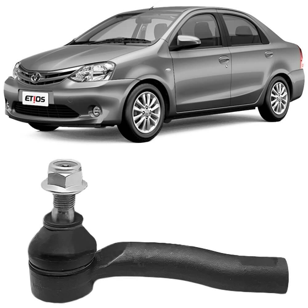 Terminal Direção Etios 2011 A 2020 Dianteiro Motorista