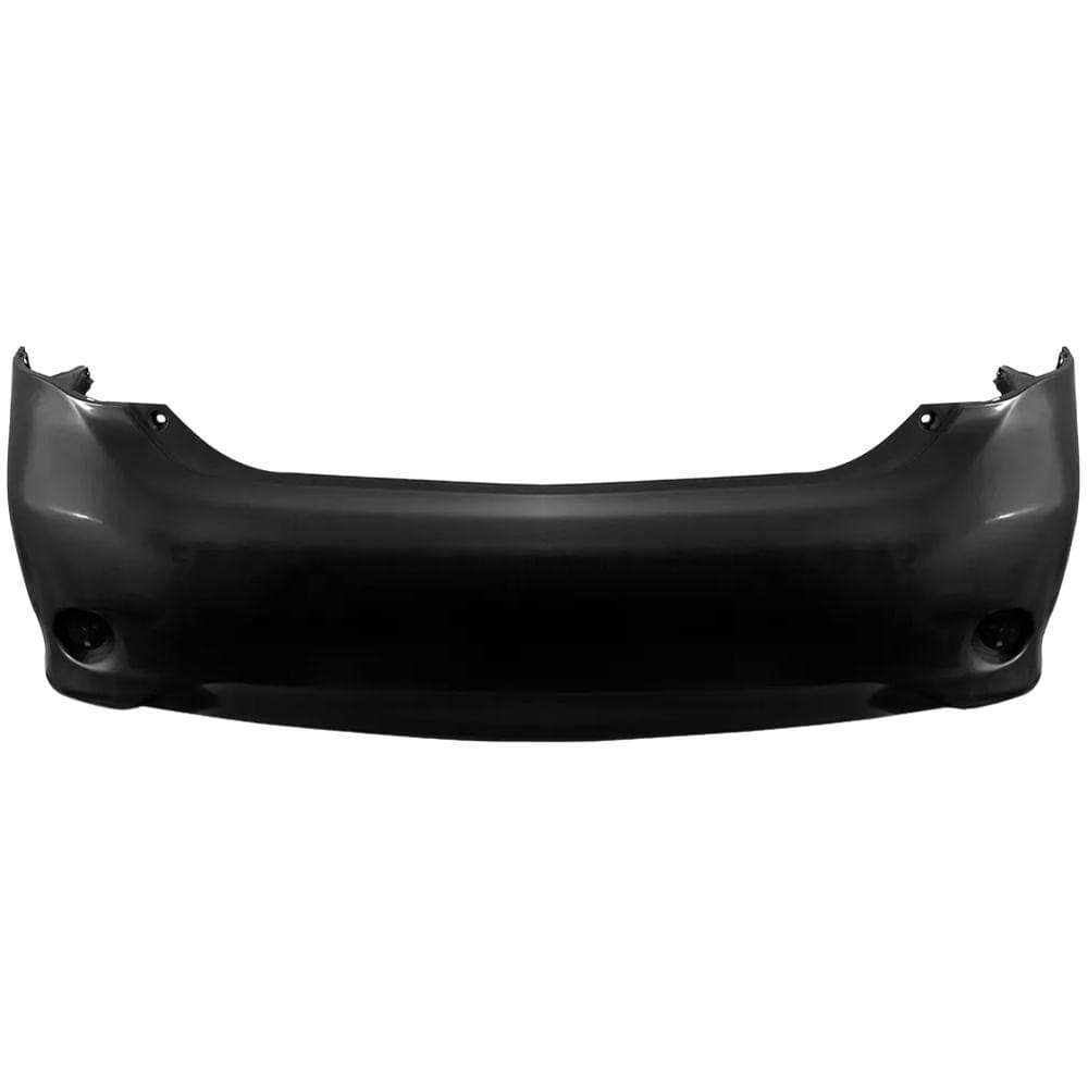 Parachoque Traseiro Toyota Corolla 2008 A 2011 Preto Liso
