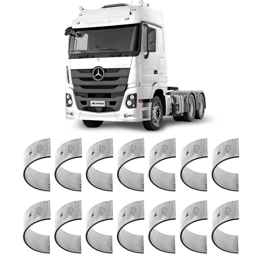 Bronzina Casquilho Mancal STD Atron Axor O500 OM457LA BC544