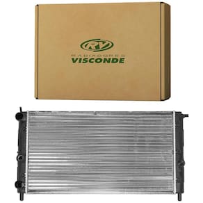Radiador Fiat Uno 2001 a 2004 Com Ar Visconde