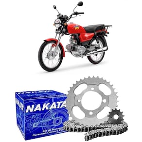 Kit Relação Transmissão Moto Dafra Super 100 2007 A 2015