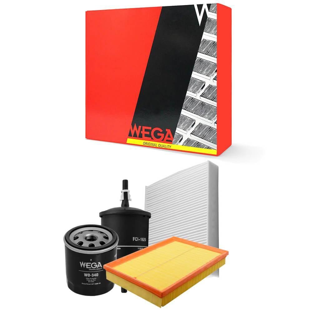 Kit Troca De Filtros Volkswagen Fox 1.6 8v Flex 2003 A 2013