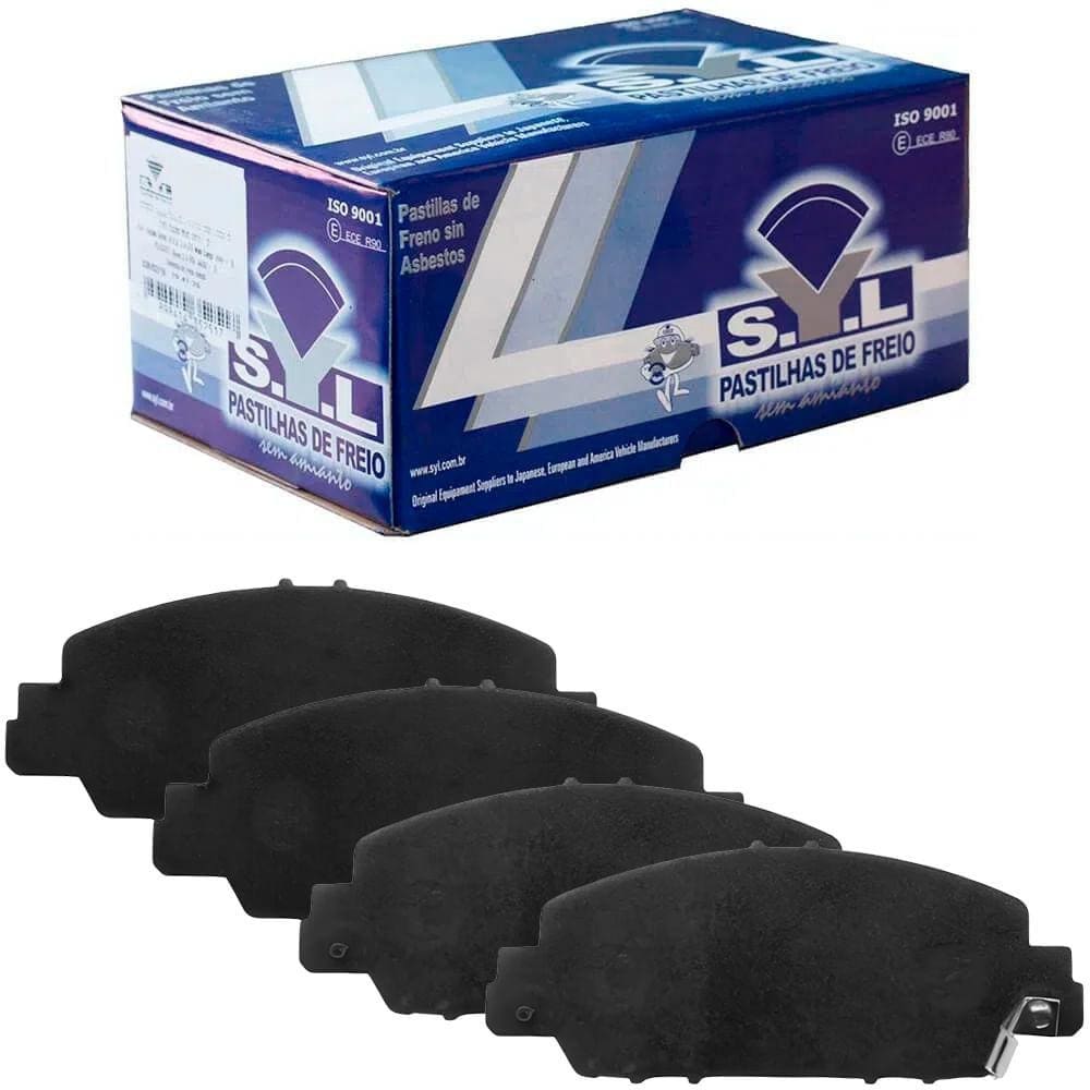 Kit Pastilha Freio Honda Accord Hr-v Dianteira Importado Syl