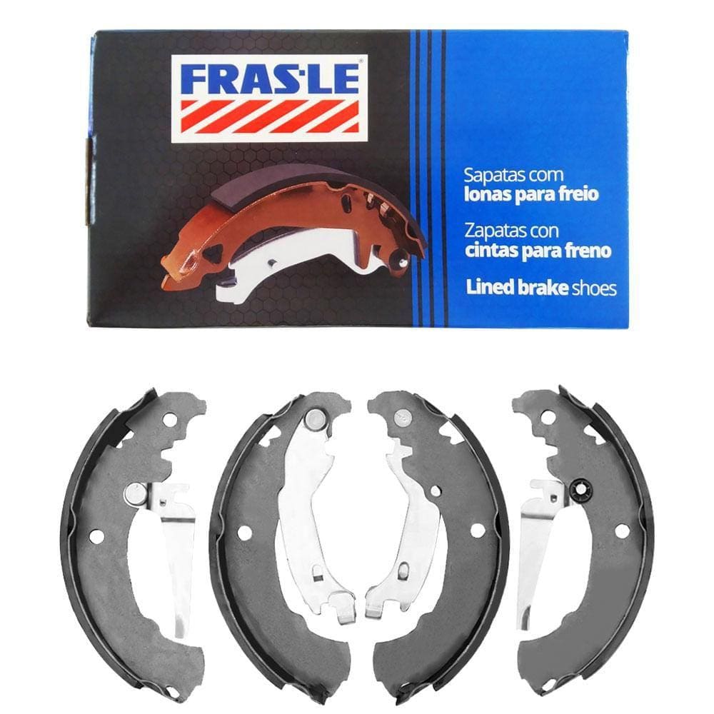 Sapata Lona Freio Fiat Grand Siena Palio Uno 2011 a 2021 Traseira Teves Frasle FI431CPA