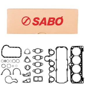 Jogo Junta Motor Ford Escort Volkwsagen Gol G2 a G4 95 a 2008 Fibra Completo Sabó 80353FLEX