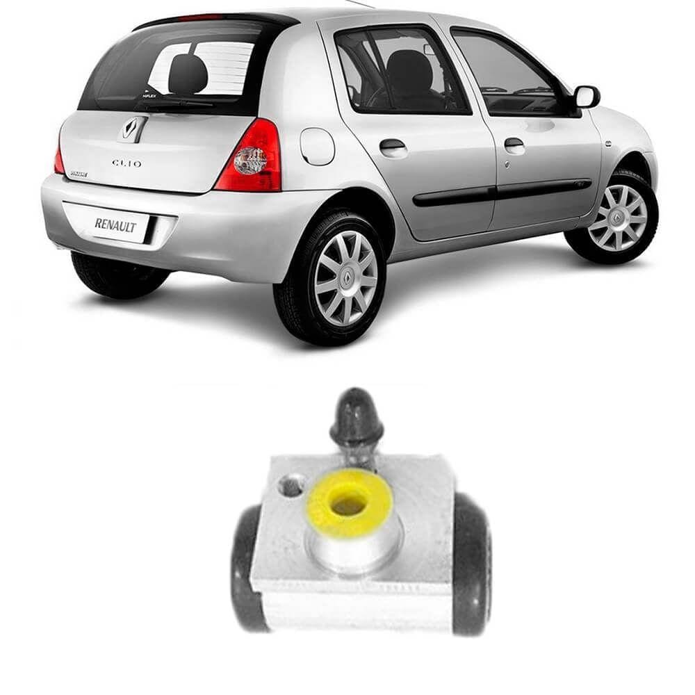 Cilindro Burrinho Roda Clio 2010 A 2016 Traseiro Le Ld