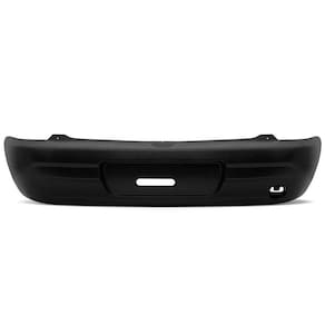Parachoque Traseiro Chevrolet Celta 2001 A 2006 Preto Liso