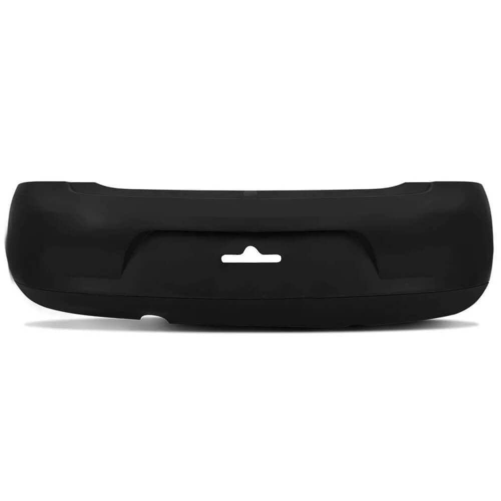Parachoque Traseiro Volkswagen Fox 2004 A 2010 Preto Liso