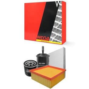 Kit Troca De Filtros Ecosport Fiesta Ka Flex 2016 A2019 Wega