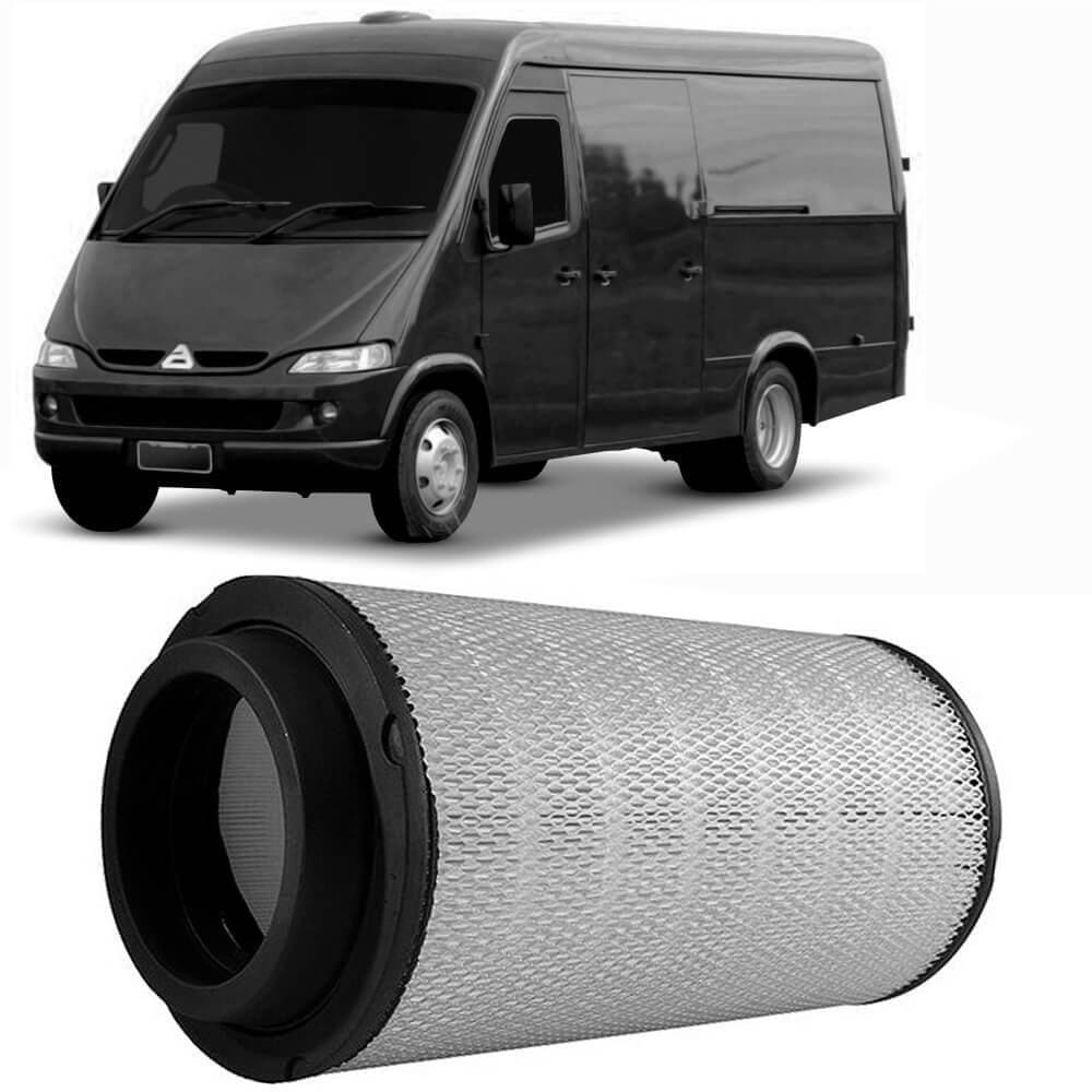 Filtro Ar Agrale 6000 E Furgovan MWM 2005 a 2011 Wega WAP606