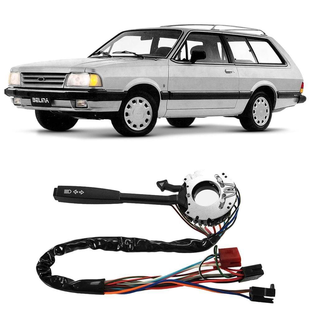 Chave Seta Ford Belina 1987 A 1991 Farol Alto E Baixo Ospina