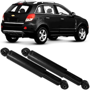 2 Amortecedor Chevrolet Captiva 2008 A 2016 Traseiro Nakata