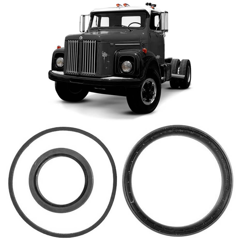 Kit Retentor Roda Scania P-94 R-114 T-124 81 a 2008 Corteco