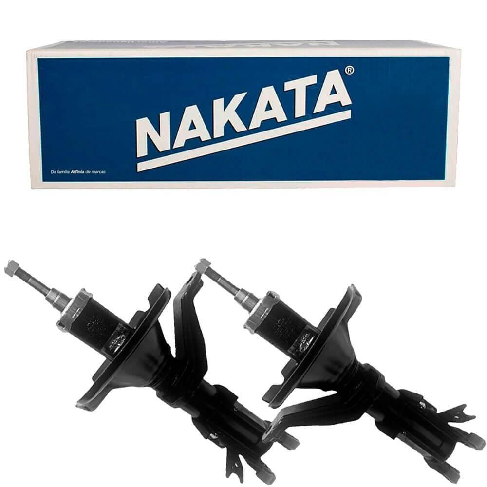 2 Amortecedor Honda Civic 2003 A 2006 Dianteiro Nakata