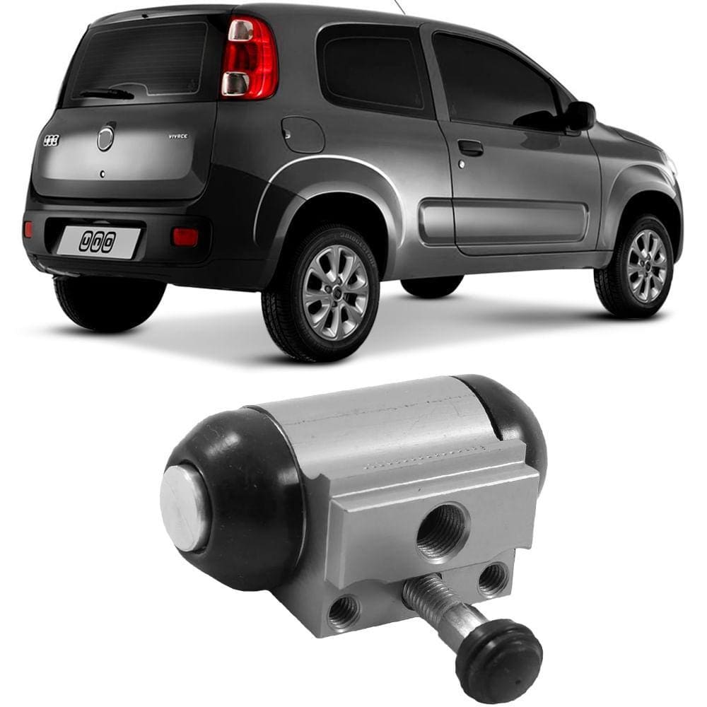 Cilindro Burrinho Roda Fiat Palio Uno 2011 A 2014 Traseiro