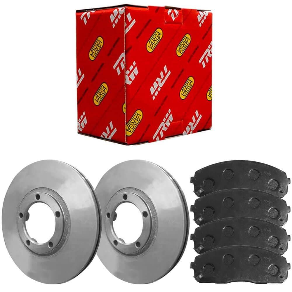 Kit Pastilha Disco Freio Hr 2007 A 2014 Dianteira Ventilado