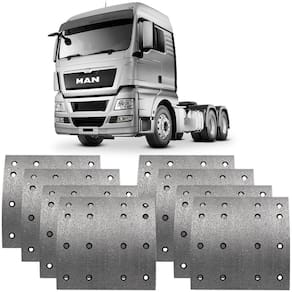 Lona Freio Mercedes 2544 Axor Of1722 Traseira Fras-le Mb/188