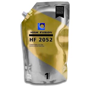 Refil Pó Para Recarga de Toner High Fusion HF 2052 Para Samsung D203- D305 -D307 -T640- T650 1 Kg