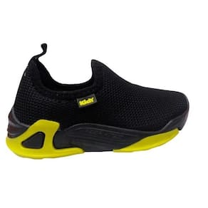 Tênis Infantil Kidy Play Preto/Amarelo C/ Carrinho 0231
