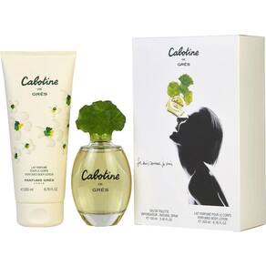 Toilette Spray Feminino Cabotine Parfums Gres Eau 100 Ml + Loção Corporal 200 Ml