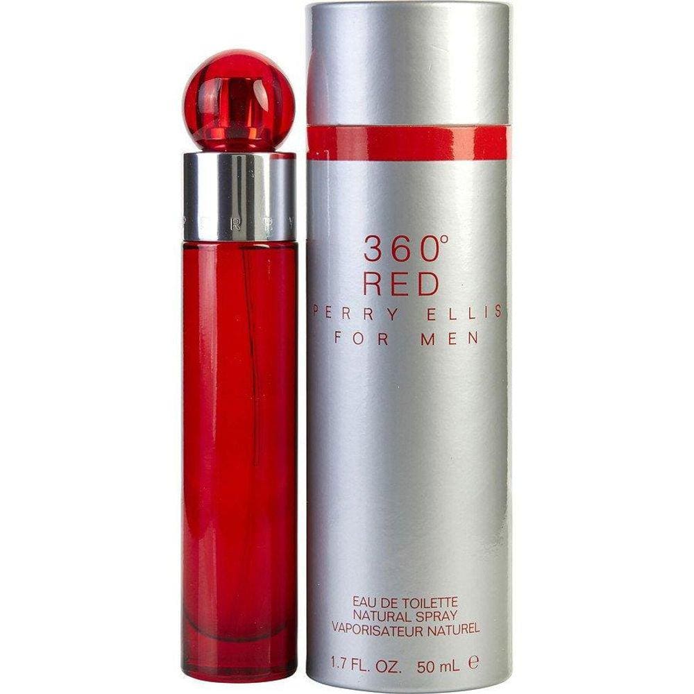 Perfume Masculino Perry Ellis 360 Red Perry Ellis Eau De Toilette Spray 50 Ml
