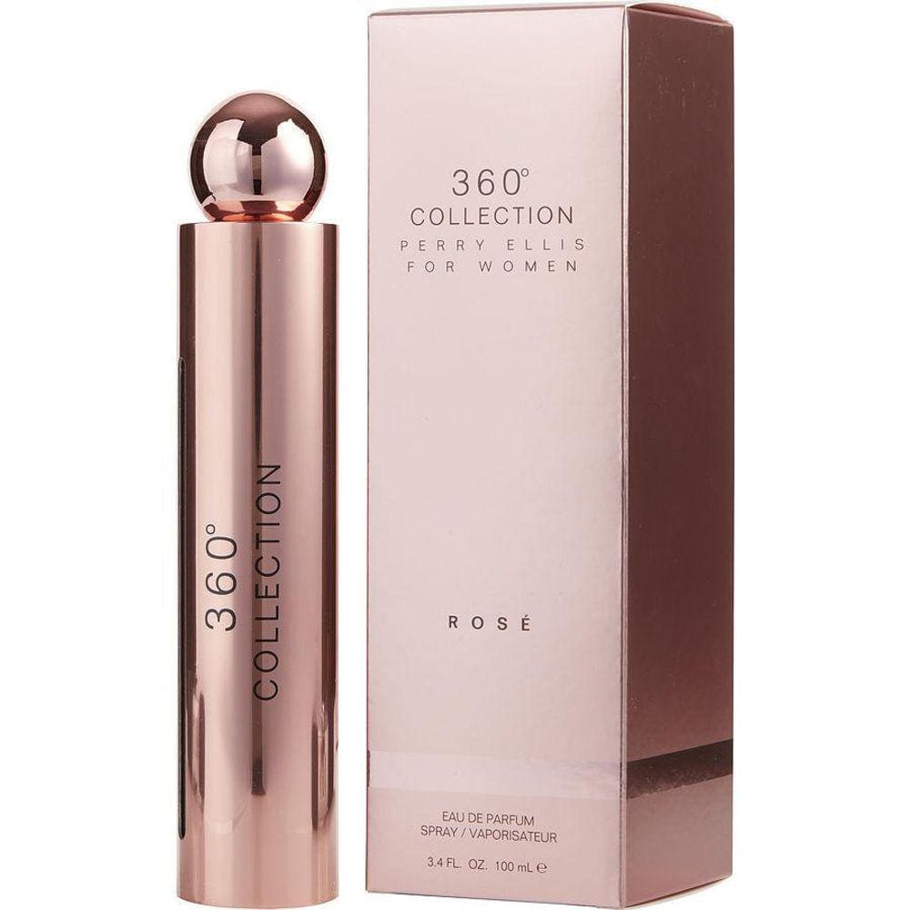 Perfume Feminino Perry Ellis 360 Collection Rose Perry Ellis Eau De Parfum 100 Ml