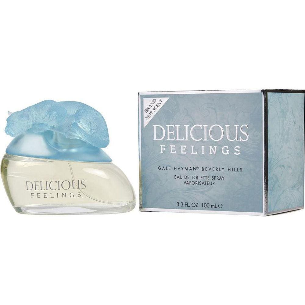 Perfume Feminino Delicious Feelings (New) Gale Hayman Eau De Toilette Spray 100 Ml