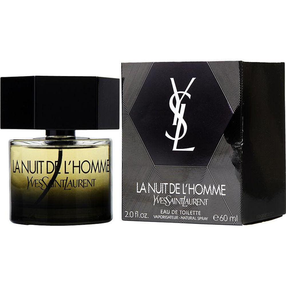 Perfume Masculino La Nuit De L`Homme Yves Saint Laurent Yves Saint Laurent Eau De Toilette Spray 60 Ml (Nova Embalagem)
