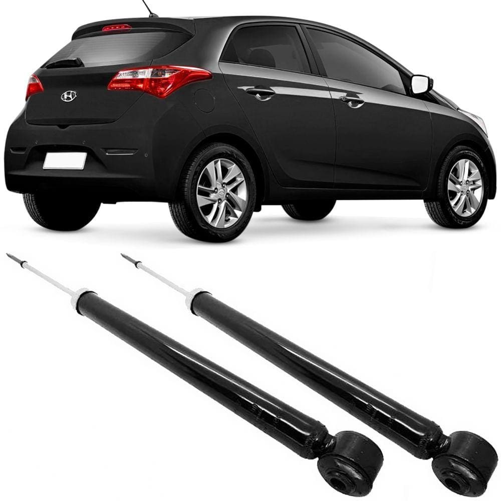 2 Amortecedor Hyundai Hb20 2013 A 2022 Traseiro Monroe