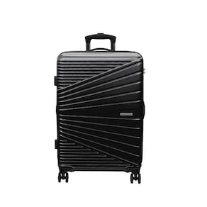 Mala de Viagem Media Exp Abs American Tourister By Samsonite Recife Cadeado Tsa Rodas Duplas Preta
