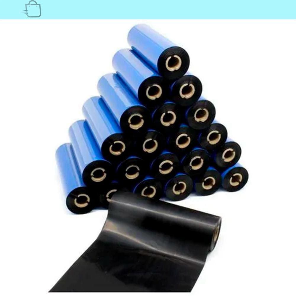 Cx 24 Un Ribbon Cera Sóproduto 110x74 Para Impressora Zebra Argox Elgin