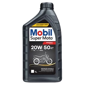 Óleo Super Moto 20W50 4T 1 Litro Mineral - Mobil