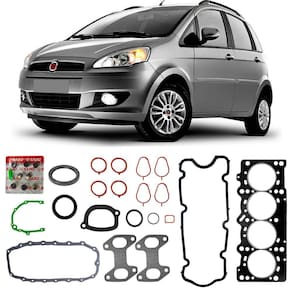 Jogo Junta Motor Fiat Idea 1.4 8v 2006 A 2015 Completo Sabó