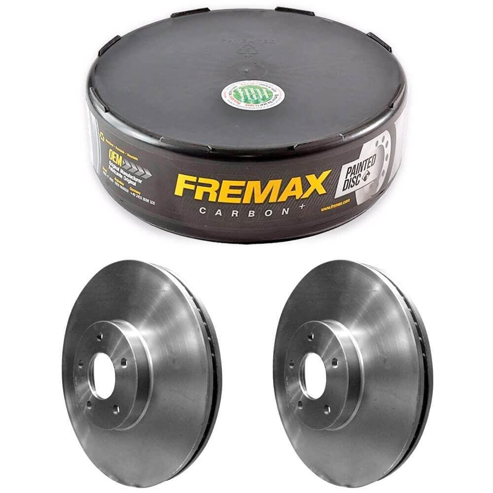 Par Disco Freio Tracker 2014 A 2017 Dianteiro Ventilado