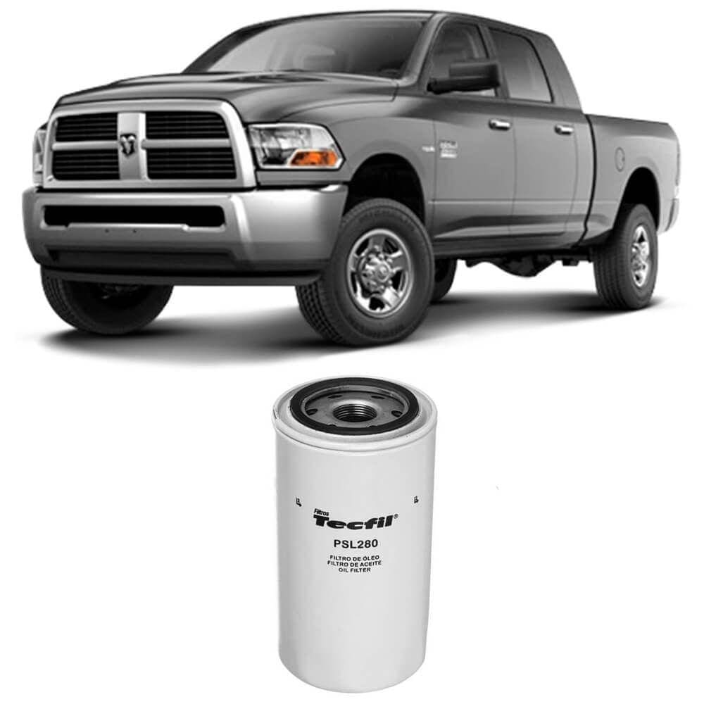 Filtro Óleo Dodge Ram 2500 2004 A 2010 Tecfil