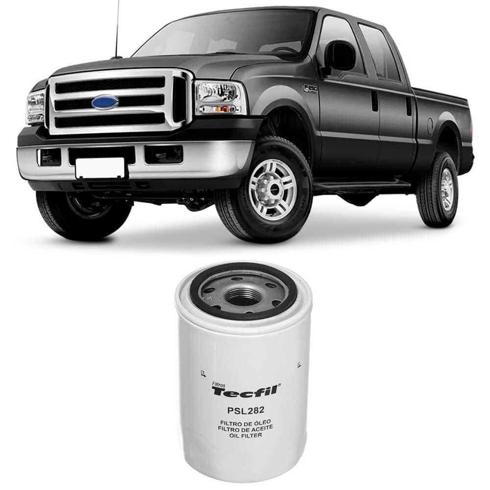 Filtro Óleo Ford F250 4.2 Cummins 98 A 2006 Tecfil