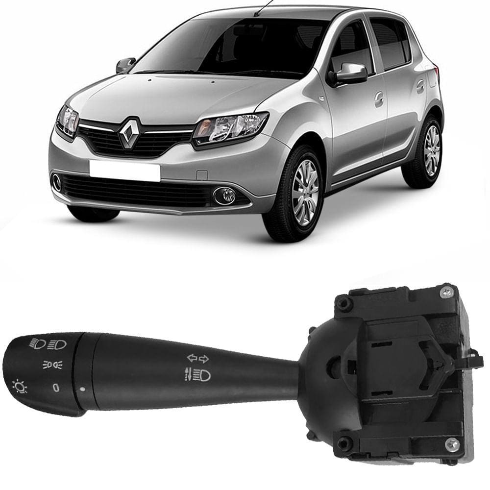 Chave Seta Sandero 15/17 Farol Alto Baixo S/neblina Im12300